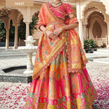 Vrindavan Premium Wedding Silk Lehenga