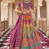 Vrindavan Premium Wedding Silk Lehenga