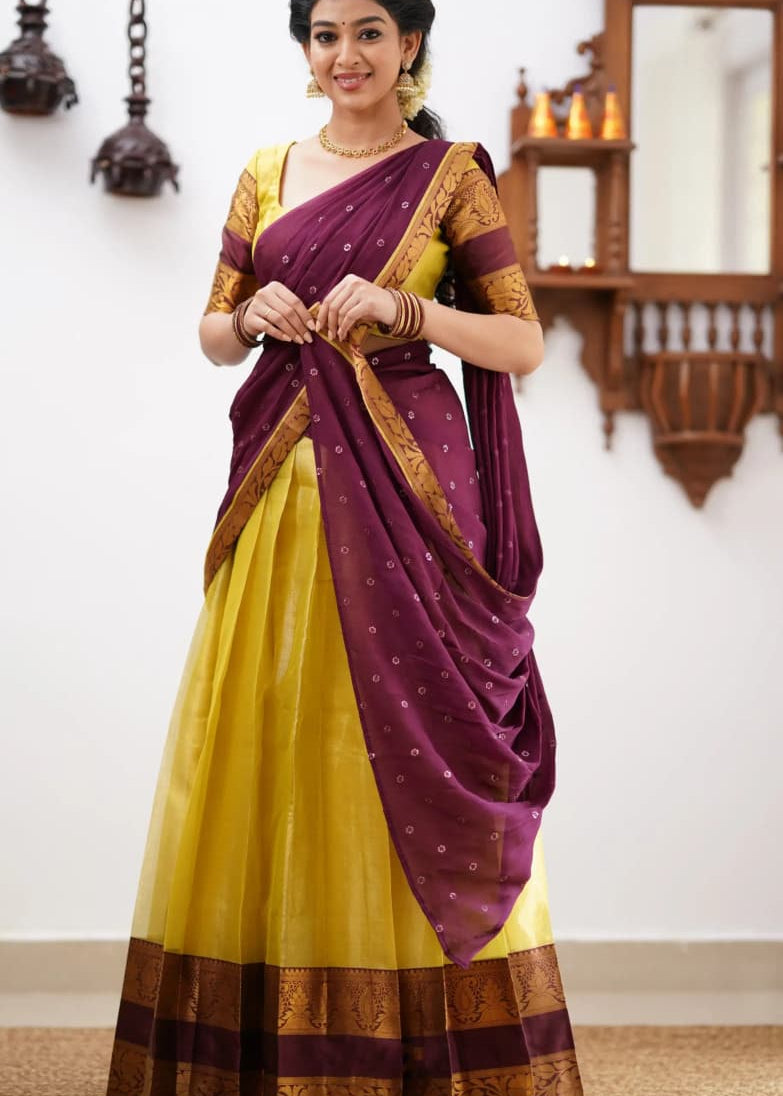 Heritage Kanjivaram Silk Lehenga