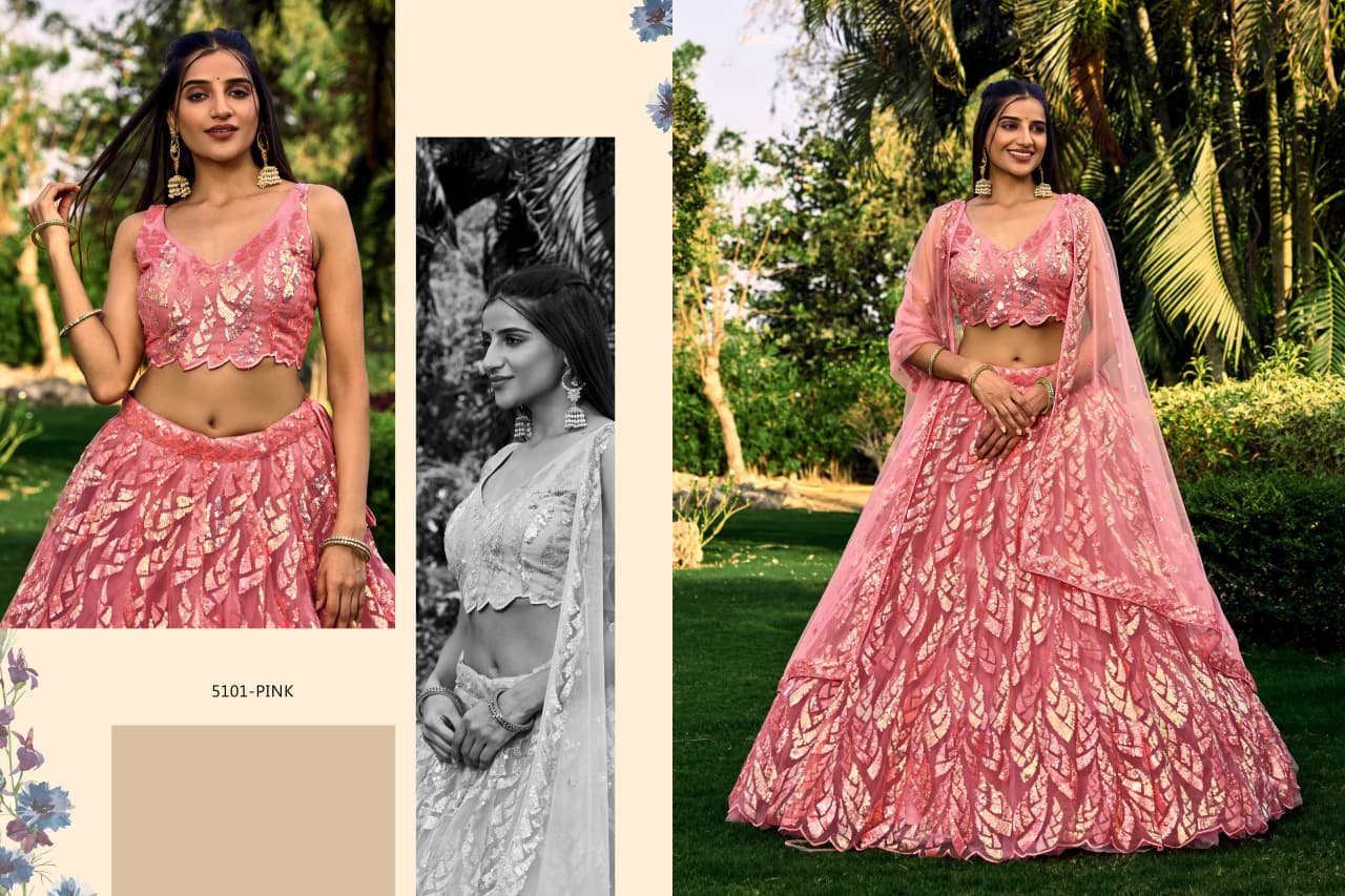 Classical Heavy Sequence Lehenga