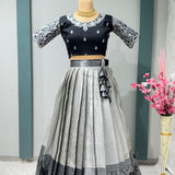 Exclusive Kanjivaram Silk Lehenga