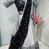 Exclusive Kanjivaram Silk Lehenga