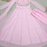 Fancy Baby Pink Georgette Suit
