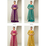 Gunjan Silk Embroidered Koti Suit