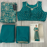 Gunjan Silk Embroidered Koti Suit