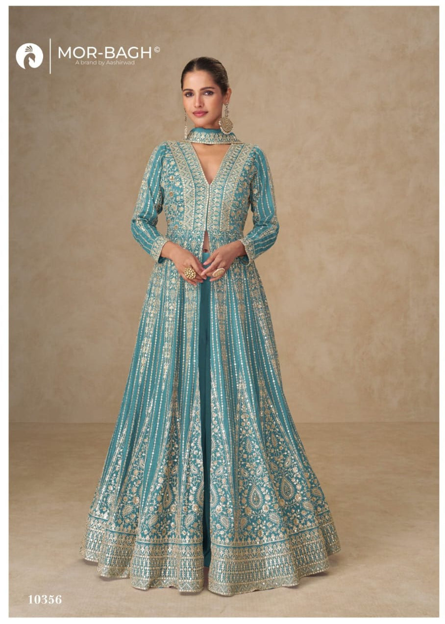 Premium Silk Embroidered Anarkali