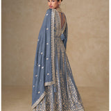 Premium Silk Embroidered Anarkali