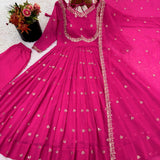 Designer Embroidered Anarkali Gown