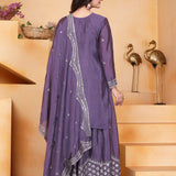 Purple Occasionally Chinon Suit