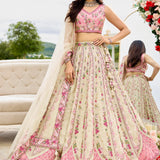 Luxurious Wedding Silk Lehenga