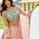 Luxurious Wedding Silk Lehenga