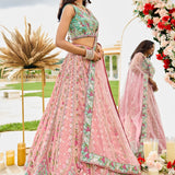 Luxurious Wedding Silk Lehenga