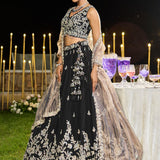 Gorgeous Bridal Satin Silk Lehenga
