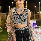 Gorgeous Bridal Satin Silk Lehenga