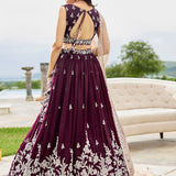 Gorgeous Bridal Satin Silk Lehenga