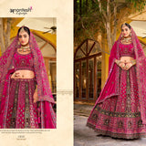 Lavish Bridal Wedding Velvet Lehenga