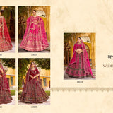 Lavish Bridal Wedding Velvet Lehenga