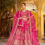 Lavish Bridal Wedding Velvet Lehenga