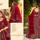 Lavish Bridal Wedding Velvet Lehenga