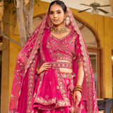 Lavish Bridal Wedding Velvet Lehenga