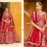 Lavish Bridal Wedding Velvet Lehenga