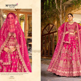 Lavish Bridal Wedding Velvet Lehenga