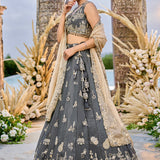 Royal Wedding Silk Embroidered Lehenga
