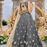 Royal Wedding Silk Embroidered Lehenga