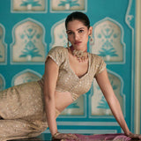 Laskara Georgette Ebroidered Suit
