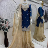 Designer Partylook Embroidered Suit