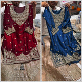 Designer Partylook Embroidered Suit