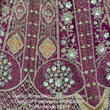 Luxurious Embroidered Wedding Lehenga