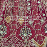 Luxurious Embroidered Wedding Lehenga