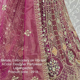 Luxurious Embroidered Wedding Lehenga