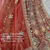 Luxurious Embroidered Wedding Lehenga
