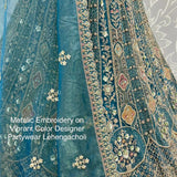 Luxurious Embroidered Wedding Lehenga
