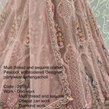 Majestic Heavy Peacock Embroidered Lehenga