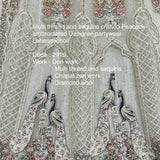 Majestic Heavy Peacock Embroidered Lehenga