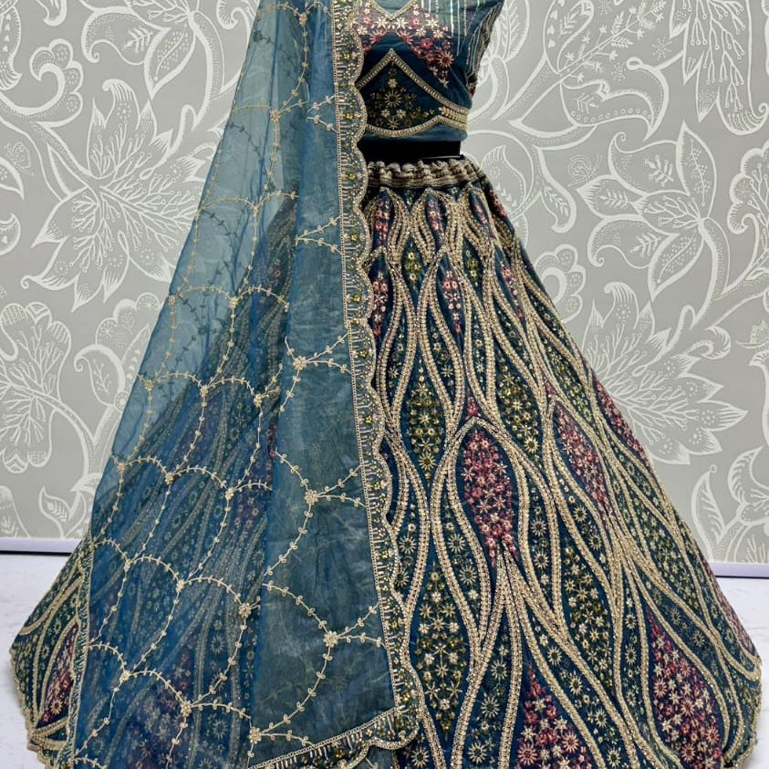 Gorgeous Bridal Embroidered Lehenga