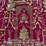 Luxurious Bridal Net Wedding Lehenga