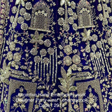Luxurious Bridal Net Wedding Lehenga