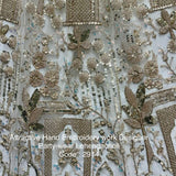Luxurious Bridal Net Wedding Lehenga