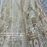 Luxurious Bridal Net Wedding Lehenga
