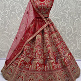 Crafted Silk Embroidered Lehenga