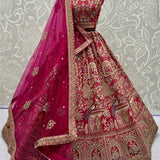 Crafted Silk Embroidered Lehenga