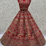 Crafted Silk Embroidered Lehenga