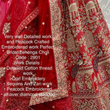 Crafted Silk Embroidered Lehenga