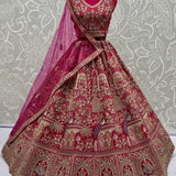 Crafted Silk Embroidered Lehenga