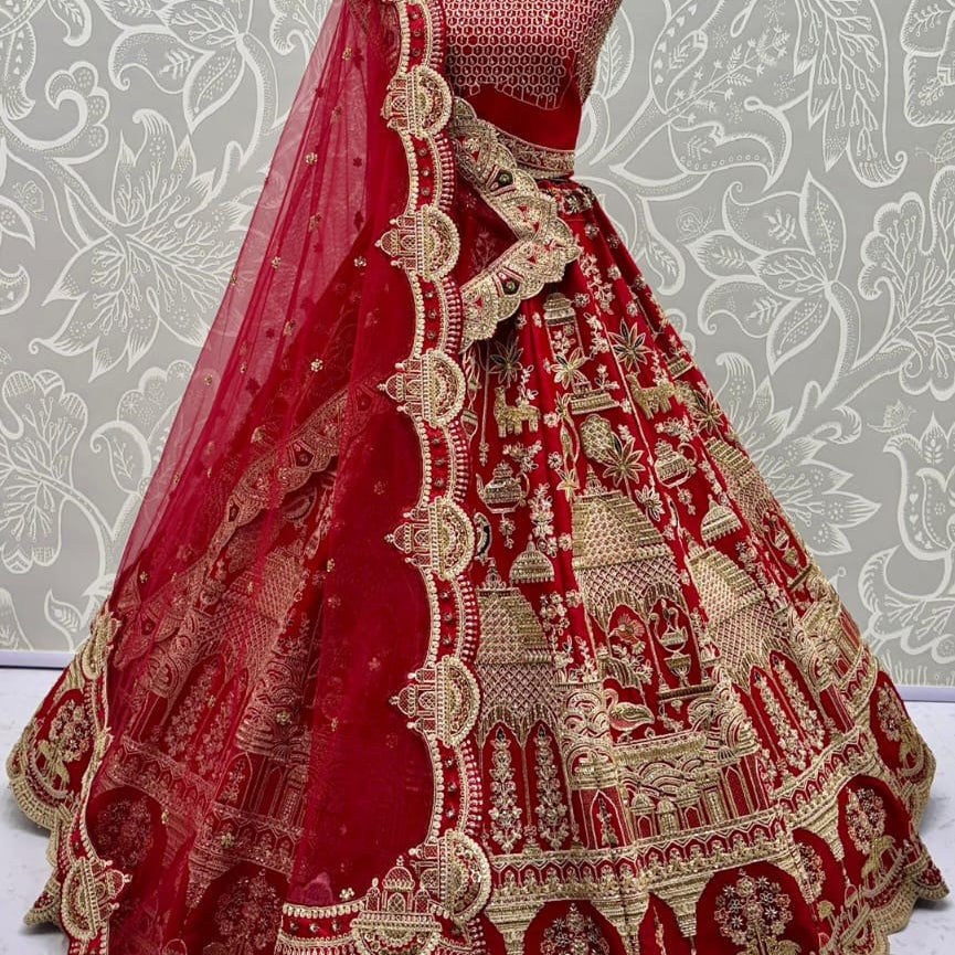 Royal Hand Work Bridal Lehenga