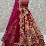 Royal Hand Work Bridal Lehenga